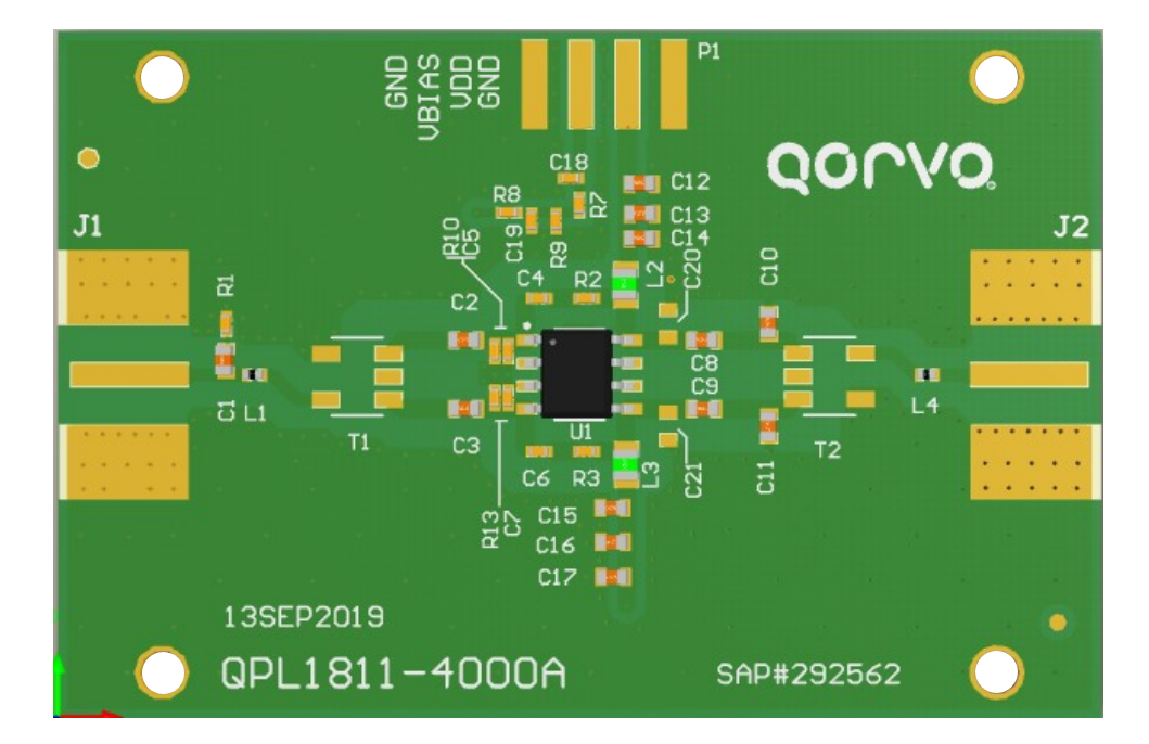 Qorvo Carte d'évaluation QPL1811EVB